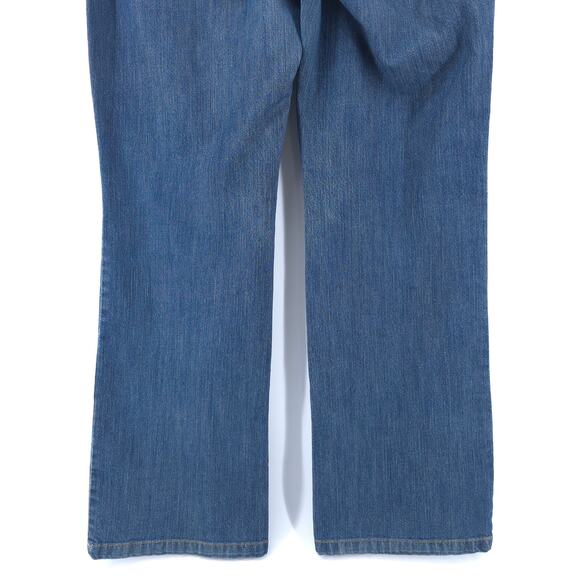 Izod Comfort Country Prep Ranch Classic Fit Bootcut Jeans Stretchy Dark Wash 12R - Picture 11 of 13